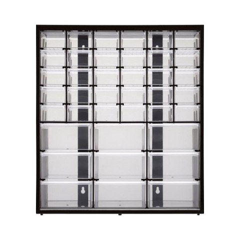 Organizer z 39 szufladami, stojący lub do powieszenia, Stanley [1-93-981]