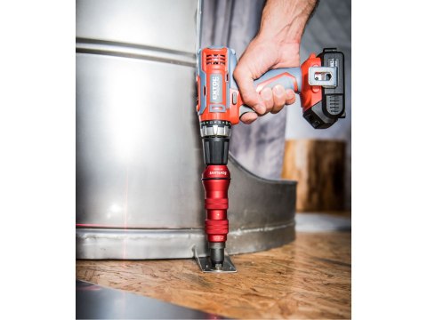 Przystawka do wkrętarki nitownica do nitonakrętek, M3-M8 FORTUM [ARG 4770654] walizka