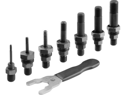 Przystawka z rękojeścią do wkrętarki nitownica do nitonakrętek, M3-M12 FORTUM [ARG 4770664] walizka