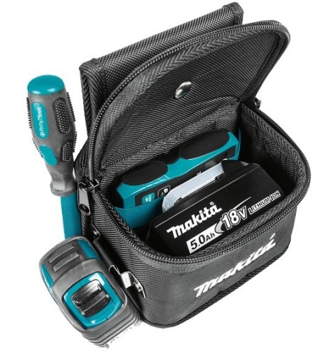 Zamykana kieszeń na narzędzia i akcesoria z uchwytem na miarę, Makita [E-15263]