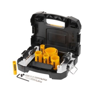 Zestaw 11szt. bimetalicznych pił otworowych EXTREME DeWalt [DT90352-QZ] do drewna i metalu