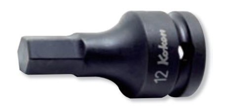 Zestaw nasadek 1/2" do śrub imbusowych 4-19mm/60mm [RS14012M/10-L60]
