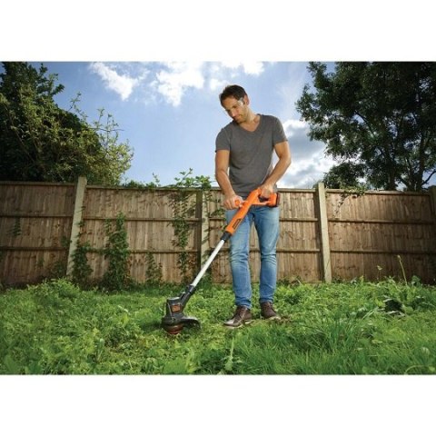 Akumulatorowa podkaszarka do trawy 25cm, 18V Black+Decker [ST1823-QW] 1,5Ah