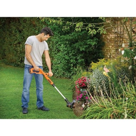 Akumulatorowa podkaszarka do trawy 25cm, 18V Black+Decker [ST1823-QW] 1,5Ah