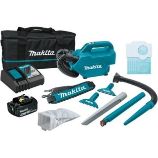 Akumulatorowy odkurzacz samochodowy 18V Makita [DCL184RF] 3,0Ah,
