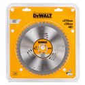 Piła tarczowa do cięcia aluminium, 216/30/2,6mm, 48 zębów, DeWalt [DT1914-QZ]
