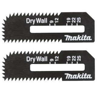 Zestaw brzeszczotów do płyt G-K, 55mm, 2 szt., Makita [B-49703] do wycinarki DSD180, SD100D