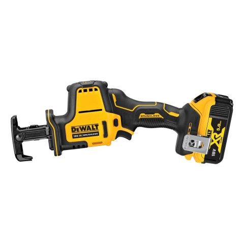 Akumulatorowa, bezszczotkowa pilarka szablowa, 18V Li-lon 2x5,0Ah DeWalt [DCS369P2-QW]