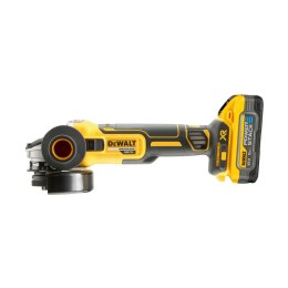 Akumulatorowa bezszczotkowa szlifierka kątowa 125mm, 18V Li-Ion 2x5,0Ah XR POWERSTACK DeWALT [DCG409H2T-QW] FLEXVOLT ADVANTAGE