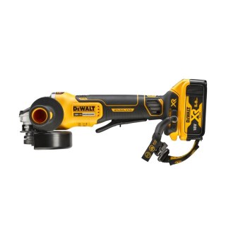 Akumulatorowa bezszczotkowa szlifierka kątowa 125mm, 18V Li-Ion 2 x 5,0Ah TStak DeWALT [DCG406P2LRT-QW] LANYARD READY