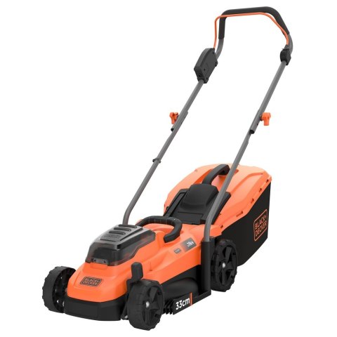 Akumulatorowa kosiarka do trawy 33cm, 2x18V Li-Ion, 2x2,5Ah POWERCONNECT Black+Decker [BCMW3318L2-QW]
