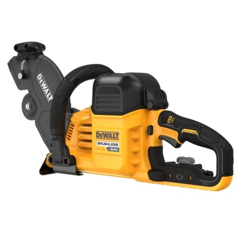 Akumulatorowa przecinarka tarczowa 230mm do cięcia stali i betonu na mokro, 54V Li-lon 2x9.0Ah FlexVolt DeWalt [DCS691X2-QW] WTC