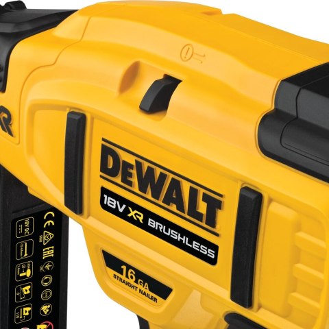 Akumulatorowa sztyfciarka/gwoździarka do wykończeń 18V Li-Ion 2x2,0Ah XR DeWalt [DCN662D2-QW] 32-64mm