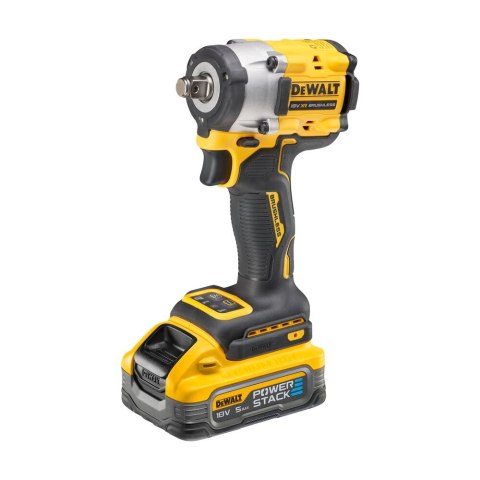 Akumulatorowy klucz udarowy 1/2" 406Nm, Li-Ion 18V/2x5,0Ah POWERSTACK, TStak, Dewalt [DCF921H2T-QW]