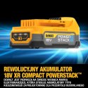 Akumulatorowy zestaw Combo DCF850 + DCD800 18V Li-Ion POWERSTACK 2x5,0Ah, XR, TSTAK II DeWalt [DCK2051H2T-QW]