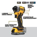 Akumulatorowy zestaw Combo DCF850 + DCD999 18V Li-Ion POWERSTACK 2x5.0Ah, XR, TSTAK II DeWalt [DCK2052H2T-QW]