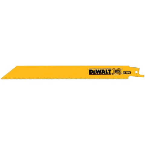 Brzeszczot bagnetowy do cięcia metalu 14z, długość 203mm DeWALT [DT2323-QZ] opakowanie 100szt.