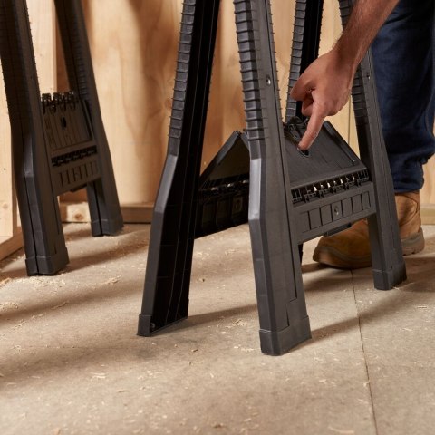 Kobyłki warsztatowe / stojaki junior 2 szt. Stanley [STST1-70355]