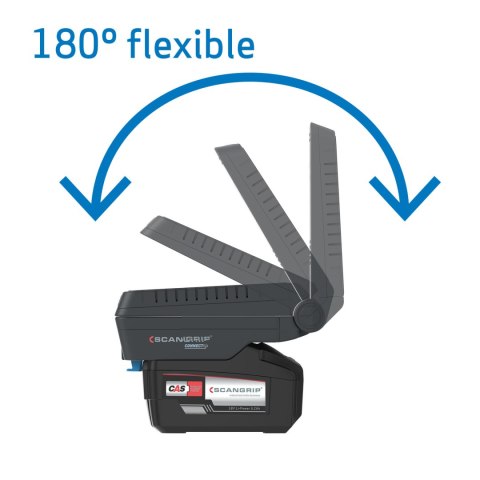 Kompaktowy uniwersalny reflektor o mocy 1000 lumenów Li-lon 18V, BASIC CONNECT Scangrip [03.6109C]