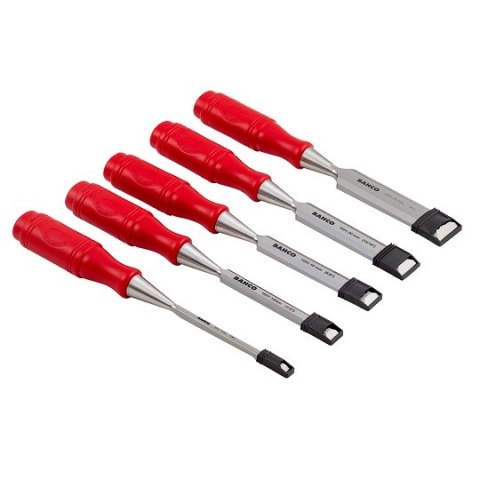 Komplet dłut do drewna 5szt. Bahco [9883]