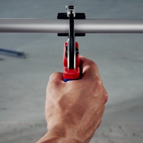 Obcinak do rur kompozytowych i z tworzyw sztucznych o średnicy do 26mm, KNIPEX [90 25 25]