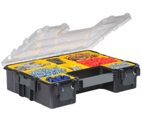 Organizer wysoki z przeźroczystą pokrywą, serii FATMAX, Stanley [1-97-521]