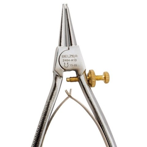 Szczypce do pierścieni Segera, zewnętrzne, proste, zakres 3-10mm, Bahco [2464 A3]