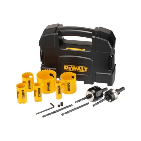 Zestaw 10szt. bimetalicznych pił otworowych EXTREME DeWalt [DT90358-QZ] do drewna i metalu
