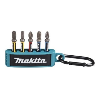 Zestaw końcówek udarowych 1/4" PH,PZ, TORX, 5 szt. IMPACT PREMIER MAKITA [E-13568] w uchwycie z karabińczykiem