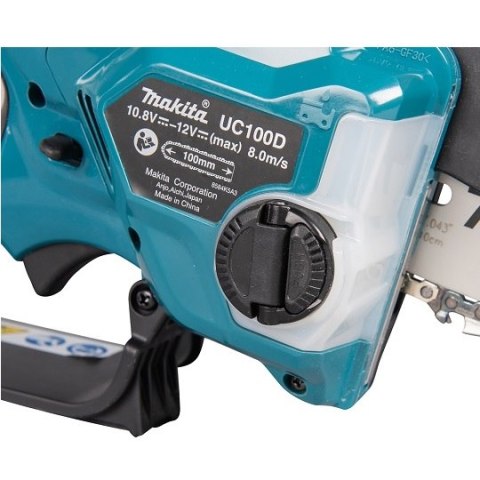 Akumulatorowa pilarka do gałęzi łańcuchowa 10cm, 12V max (10,8V), Makita [UC100DZ01] Li-Ion, CXT