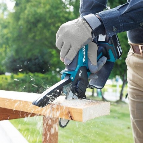 Akumulatorowa pilarka do gałęzi łańcuchowa 10cm, 18V, Makita [DUC101SF01] 3,0Ah, Li-Ion, LXT