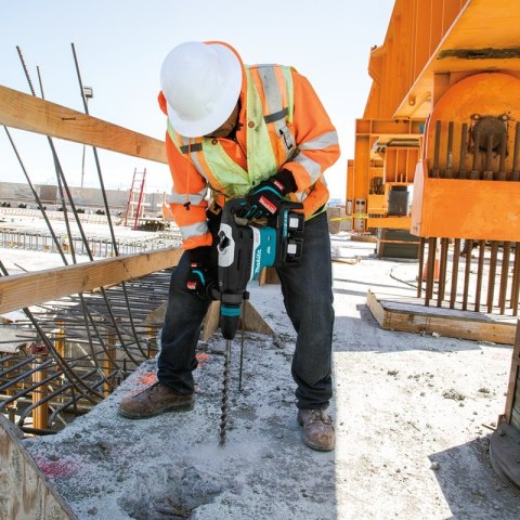 Akumulatorowy młot udarowo-obrotowy SDS-MAX, 2x18V Makita [DHR400ZKUN] Li-Ion, LXT