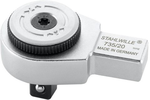 Grzechotka wtykowa 14x18mm, na kwadrat 1/2" Stahlwille [58250020] 735/20