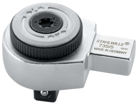 Grzechotka wtykowa 9x12mm, na kwadrat 3/8" Stahlwille [58250005] 735/5