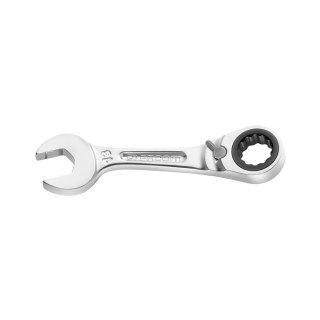 Klucz oczkowo-płaski krótki z grzechotką 13mm, Facom [467BS.13]