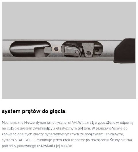 Mechaniczny klucz dynamometryczny 80-400Nm na końcówki wtykowe 14x18mm + grzechotka na kwadrat 3/4" STAHLWILLE [PR-50181040] Man