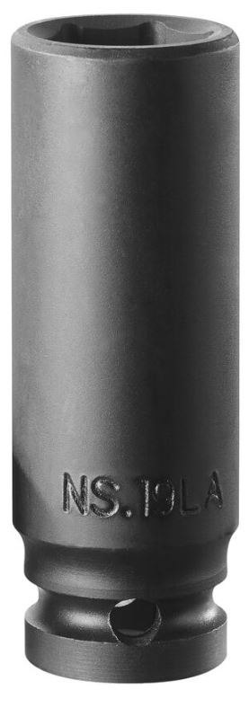 Nasadka udarowa sześciokątna, wydłużana 1/2", rozmiar 22mm, Facom [NS.22LA]