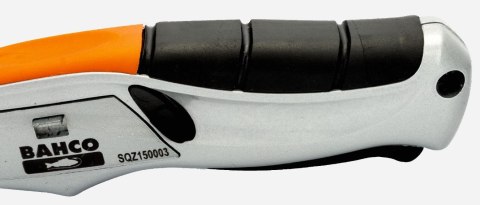 Nóż uniwersalny z chowanym ostrzem i magazynkiem, BAHCO [SQZ150003] ostrze trapezowe