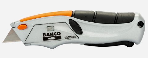 Nóż uniwersalny z chowanym ostrzem i magazynkiem, BAHCO [SQZ150003] ostrze trapezowe