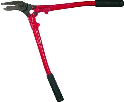 Nożyce dwuręczne, dźwigniowe do cięcia blachy i taśm stalowych, HIT [SS-450] ostrze kątowe