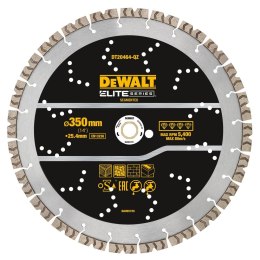 Tarcza diamentowa segmentowa do ciecia betonu 350/25,4mm, serii ELITE, DeWalt [DT20464-QZ]