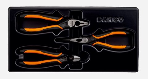 Wkład z zestawem szczypiec do wózków narzędziowych BAHCO [9897G/3]