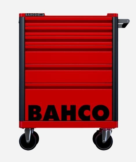 Wózek narzędziowy 6-szufladowy czerwony Bahco [1472K6RED] RAL3001