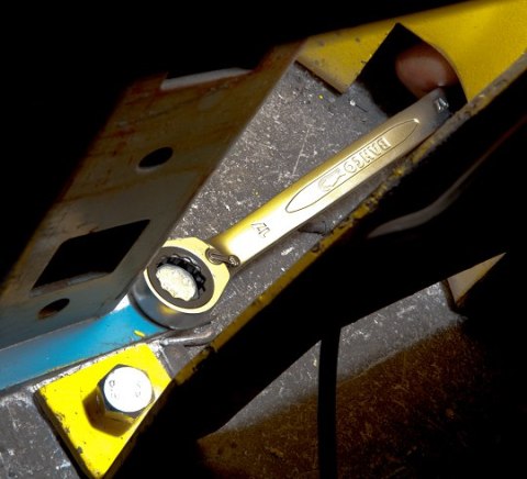 Zestaw 5szt. kluczy płasko-oczkowych z dwukierunkową grzechotką 8, 10, 13, 17, 19mm, Bahco [1RM/S5]