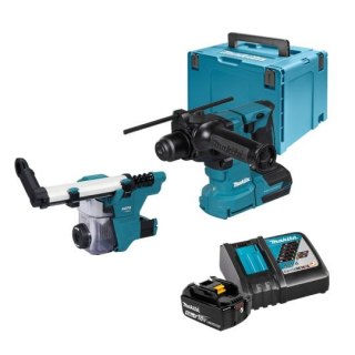 Akumulatorowa młotowiertarka SDS+, 18V, Makita [DHR183RTWJ] 2x5,0Ah, Li-Ion, LXT