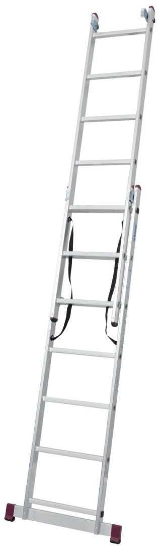 Drabina wielofunkcyjna 3 częściowa CORDA 3x7 szczebli Krause [030375]