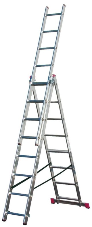 Drabina wielofunkcyjna CORDA 3x8 szczebli Krause [030382]