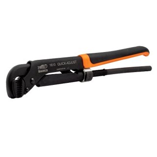 Klucz do rur ERGO typu Szwed, do 1.1/2", Quick-Adjust, Bahco [1620]