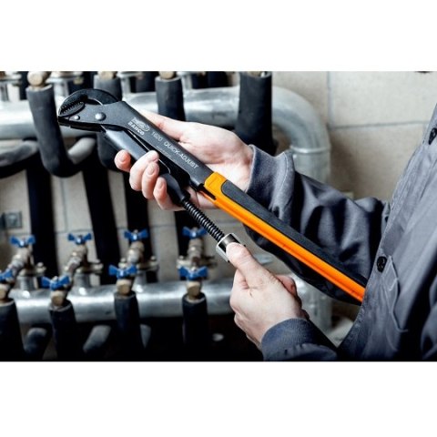 Klucz do rur ERGO typu Szwed, do 1", Quick-Adjust, Bahco [1610]