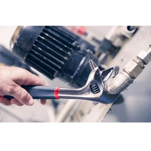 Klucz nastawny szwedzki 255mm z odwracaną szczęką, rozstaw szczęk 38mm Facom [101.10GR]